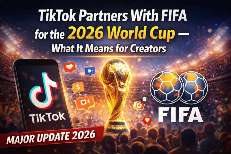 TikTok Partners With FIFA for the 2026 World Cup