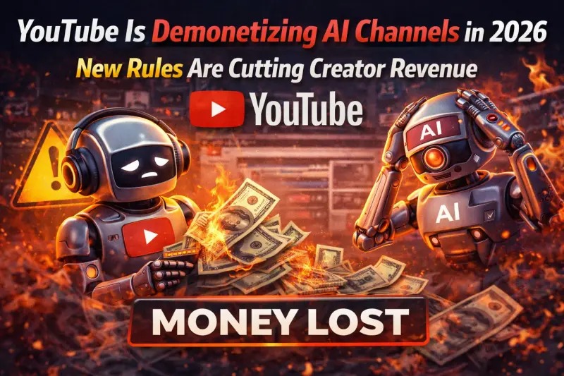 Why YouTube Is Demonetizing AI Content in 2026