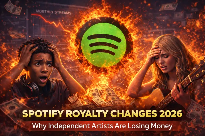 Spotify Royalty Changes 2026:Why Artists Are Earning Less