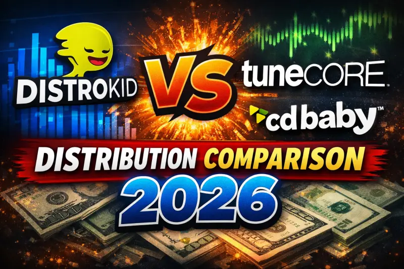 DistroKid vs TuneCore vs CD Baby (Honest Comparison)