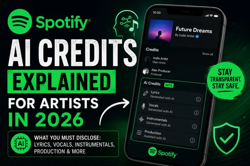 Spotify AI Credits Explained for Artists in 2026